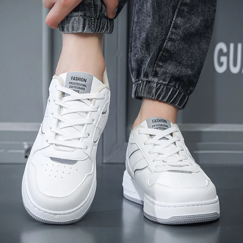 Bulk Black Running Shoes For Men: Platform Cushioning Sneakers