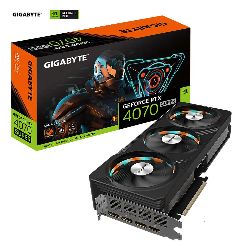 Gigabyte GeForce RTX 4070 Super Gaming OC 12GB GDDR6グラフィック 