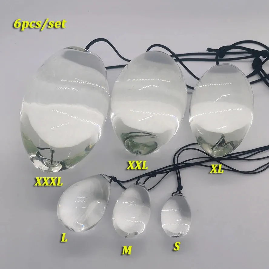 Glass Anal Butt Plug Expanders: 6 Size Set, Smooth... From Gou05, $22.25 |  DHgate.Com