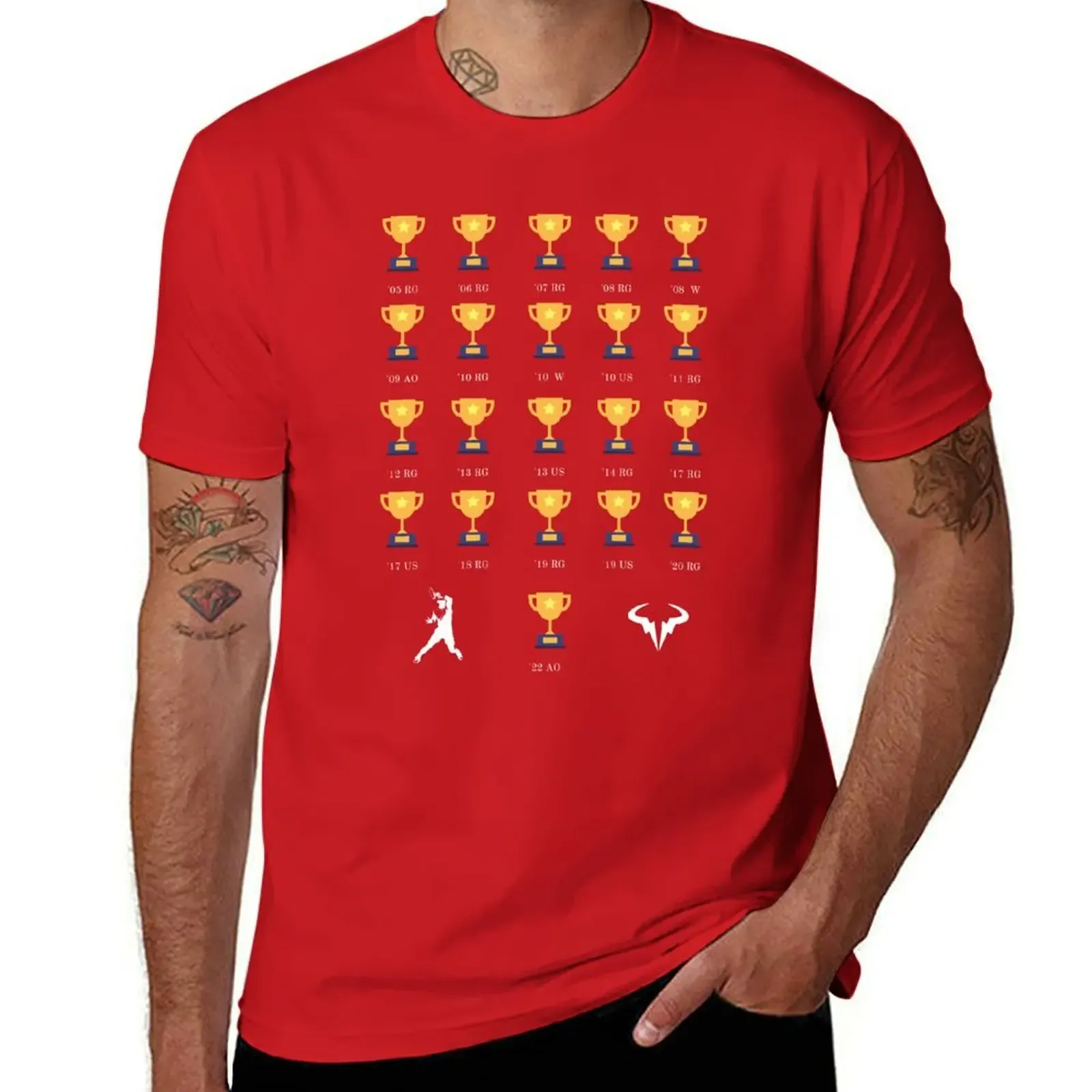 ウェア Rafael Nadal 20Grand Slam Edition Tshirt Nike Rafa Nadal Academy Men's 20 Grand Slams Special Edition