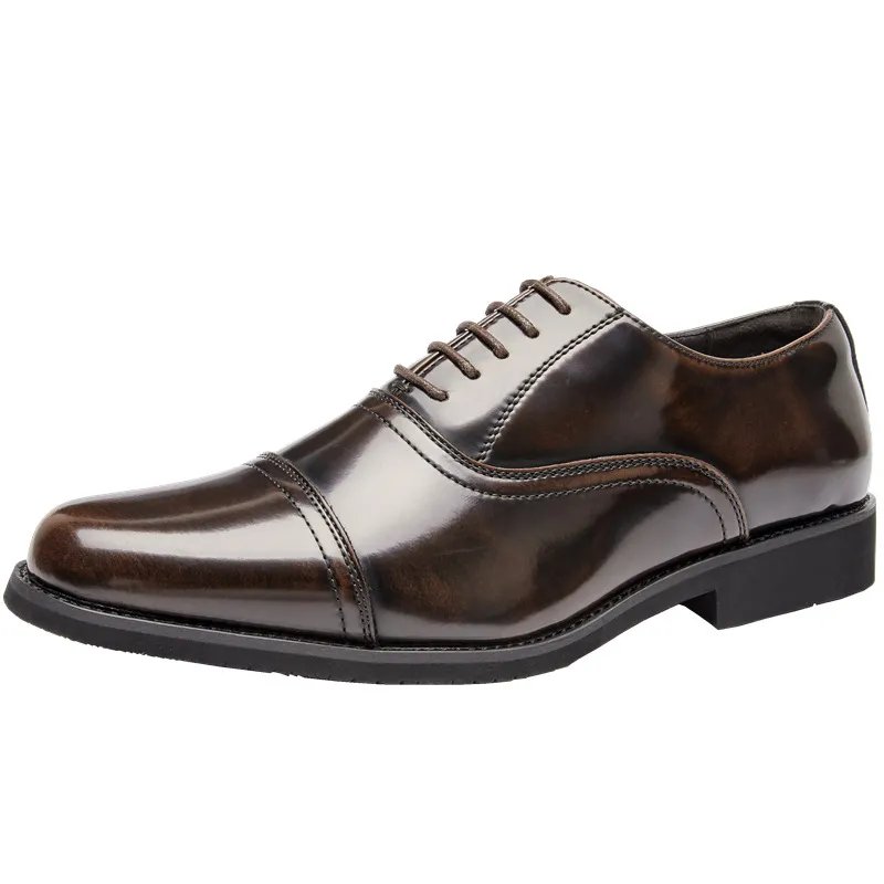 Genuine Leather Business Shoes GIFENNSE Men display picture 1
