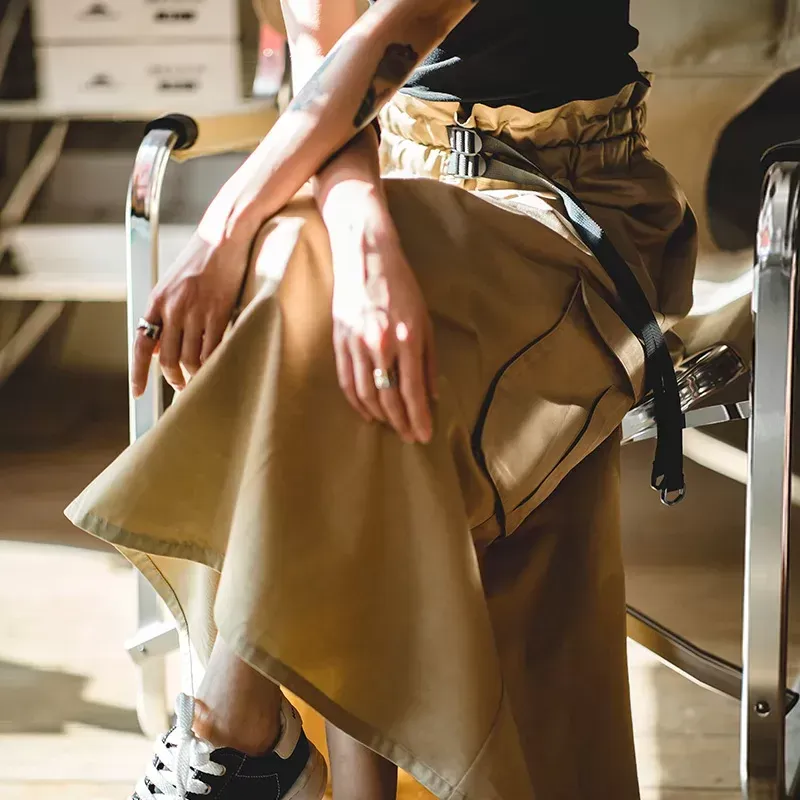 最終価格　Yoli Cotton gather skirt Yoli Silk wrap skirt ｜くらすこと オンラインストア