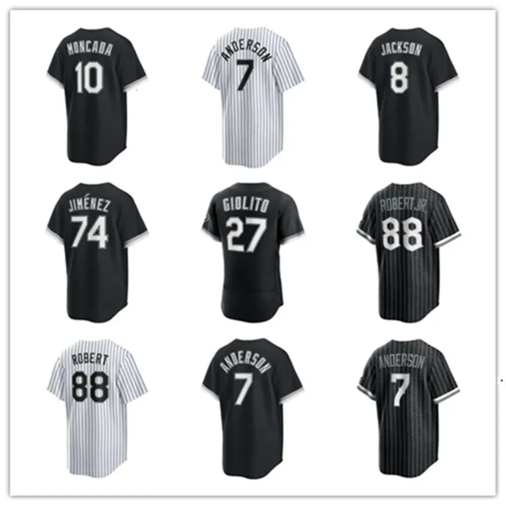 Chicago White Custom Black Baseball Uniforms For Men And Women