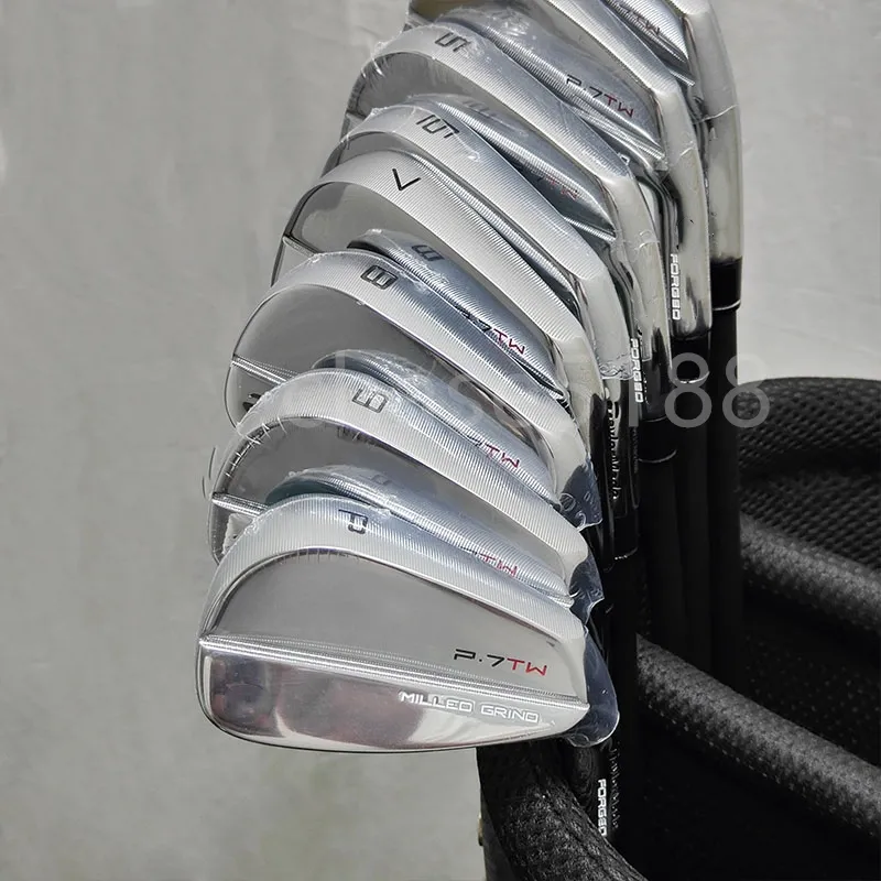 Sliver Forged P7TW Irons Set: Precision Golfing with 8 R/SR