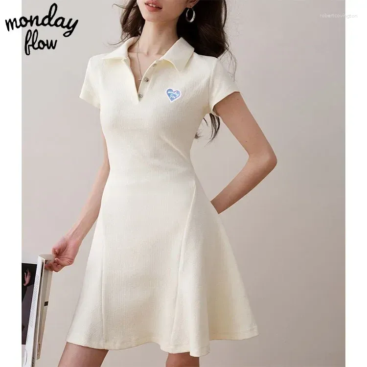 white christmas dresses Light Blue Short Sleeve Sport Dress main image 1