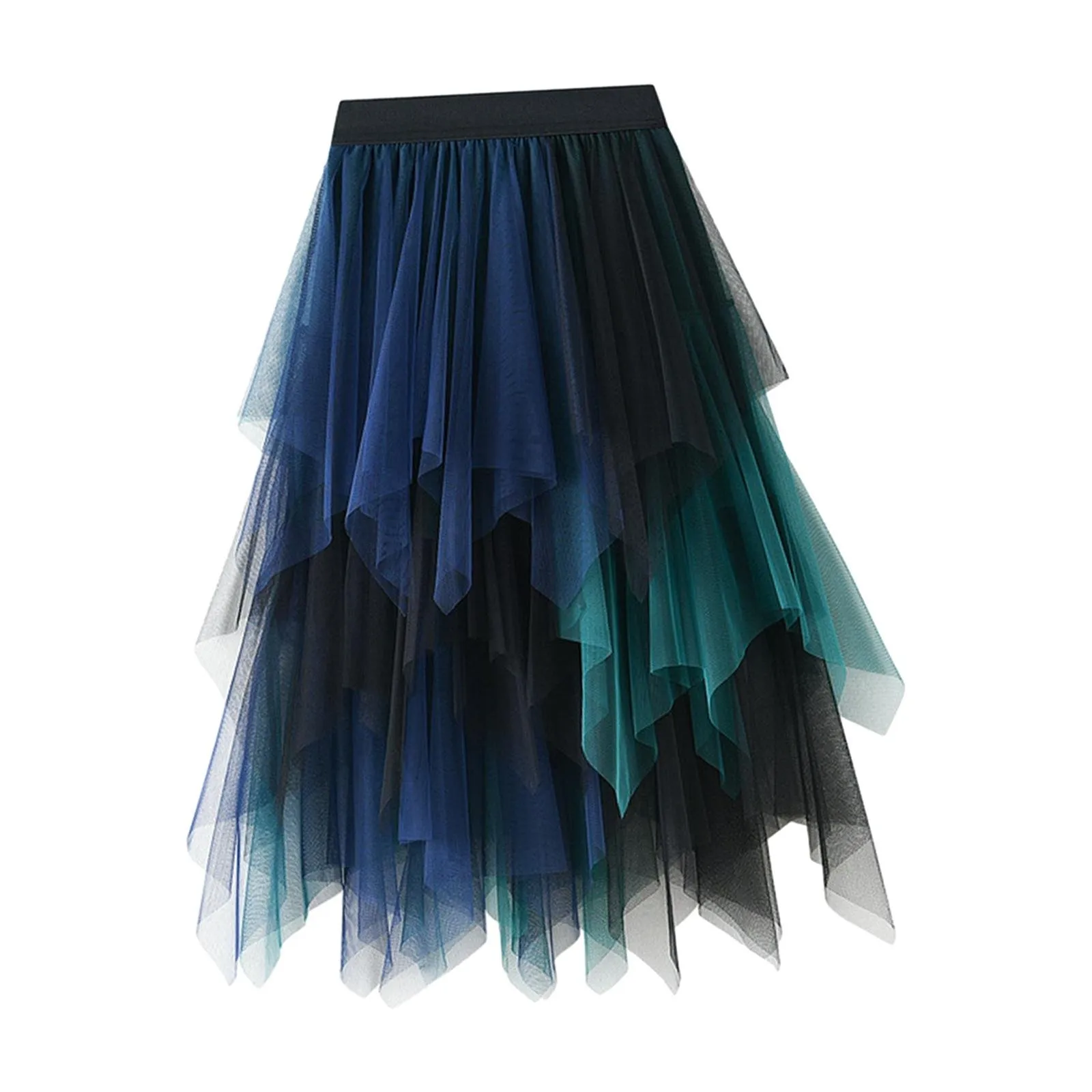 スカート TULLE FAIRY SKIRT Womens Tulle Skirt: Asymmetrical Fairy Skirt for Party