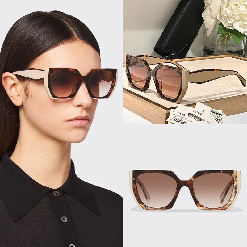 Ladies Oversized anti-reflective color block sunglassess Amazon.com: LECKIRUT Oversized Sunglasses for Women  main image 4