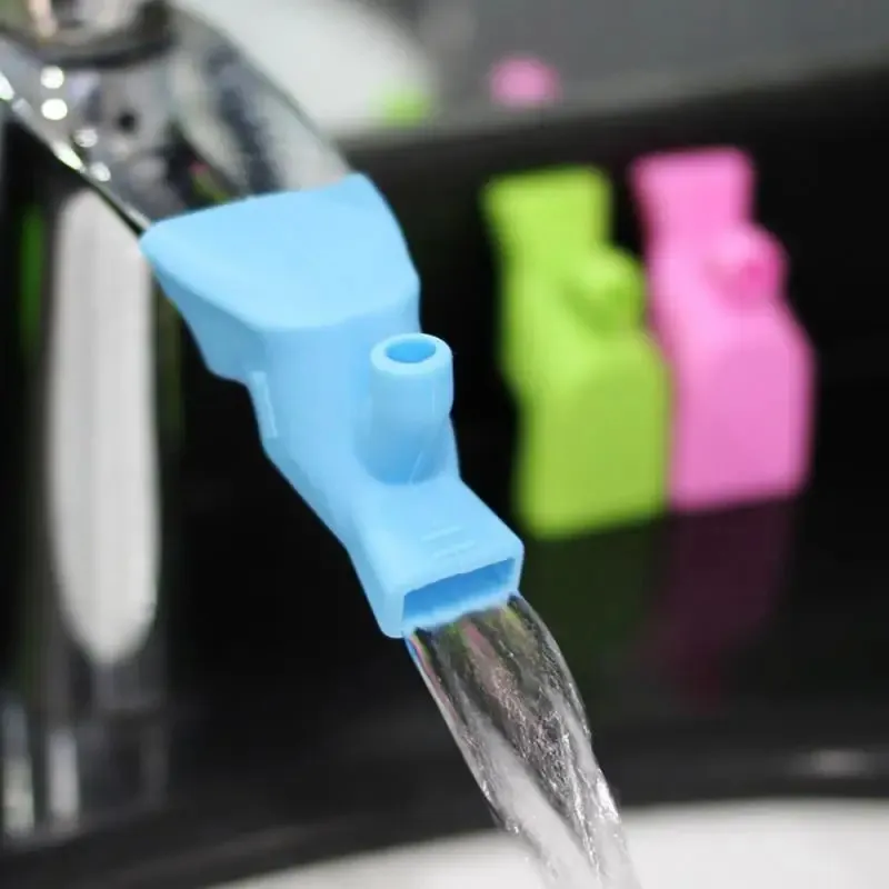Silicone Water Tap Extension for Sink Faucet Guide, High Elastic Faucet ...