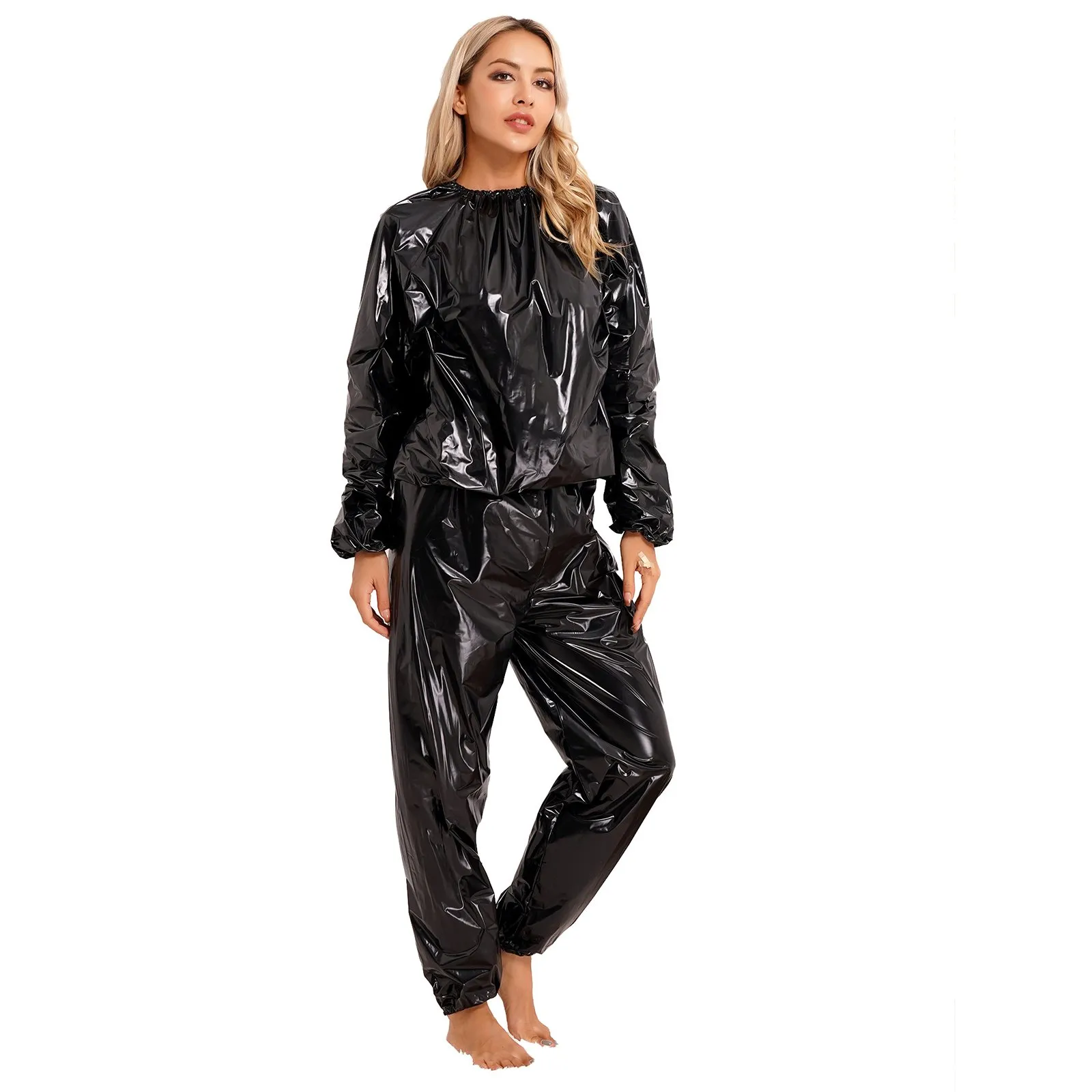 Sauna Suits Sauna Suit, Plastic For Men Women PVC Exercise Weight