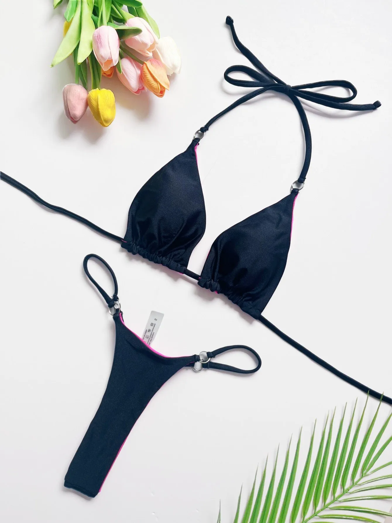 XUNYU Thong Bikini Sets For Women - Brazilian Micro String Bikinis Sexy Two Piece Swimsuit - View #4