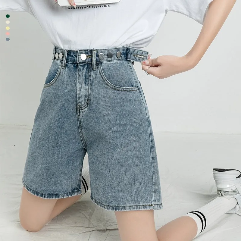 ort Kotu Kad nlar 2024 Yaz Giysileri Bolggy Y2K FI Duz Vintage Street Giyim Denim Gev ek Femme Denim K sa Pantolon R4CZ Yi TL1 374.1 DHgate