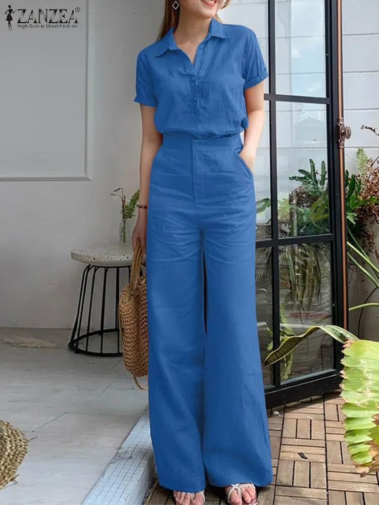 DHgate.com:Zanzea Women 2-Piece Summer Matching Sets: Casual DHgate.com:Zanzea Women 2-Piece Summer Matching Sets: Casual