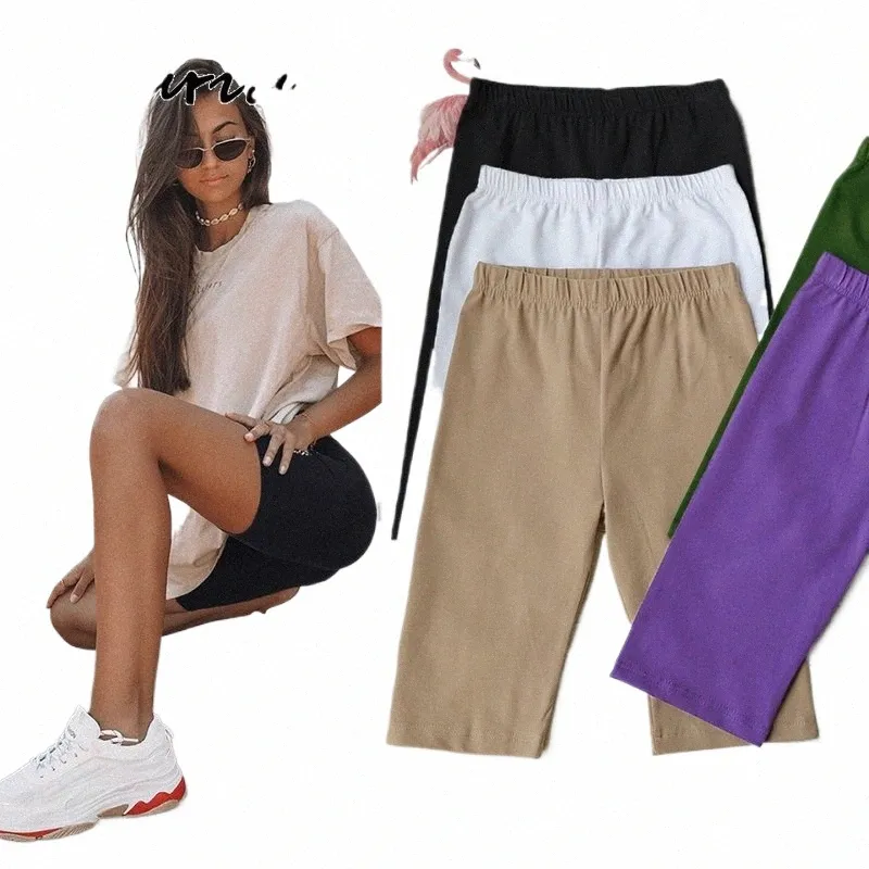 DHgate Womens High Waisted Slimming Cotton Cycling Shorts for Summer Apparel