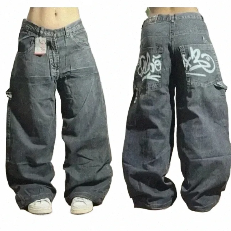 DHgate.com:Harajuku Street Vintage Baggy Jeans - Black DHgate.com:Harajuku Street Vintage Baggy Jeans - Black