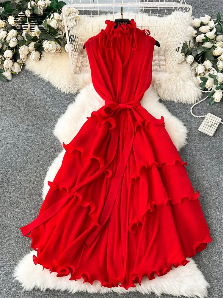 chinese dress ladies Petal and Pup Women's Rori Ruffle Maxi Dress main image 0