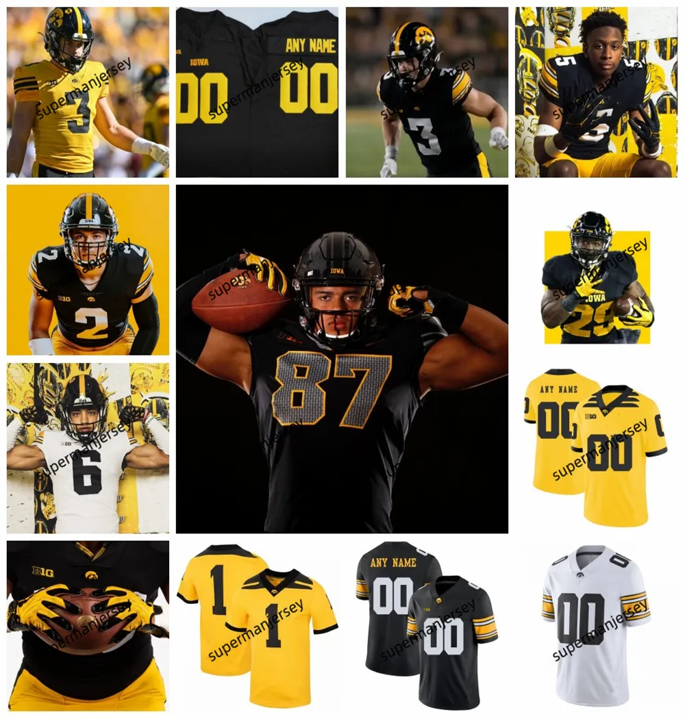 Iowa Hawkeyes College Football Jersey: Show Your Team Spirit with Official  2024 Jerseys