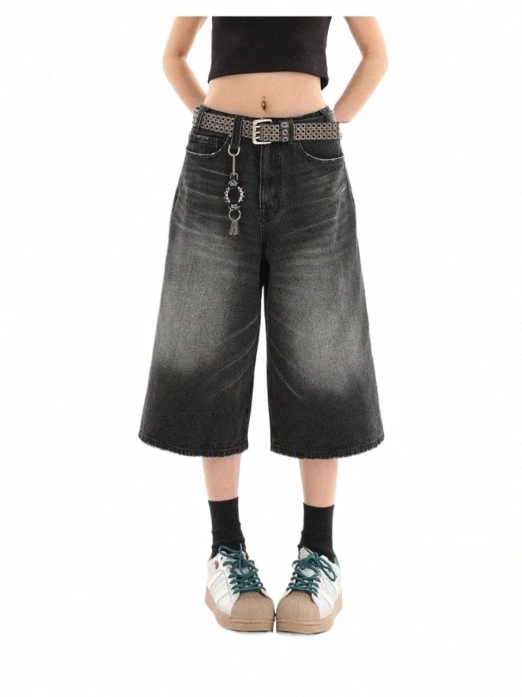 DHgate.com:High-Waisted Retro Wide-Leg Denim Shorts: Stylish DHgate.com:High-Waisted Retro Wide-Leg Denim Shorts: Stylish