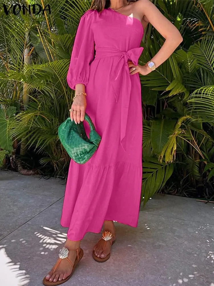 how to knot a maxi dress with slits Neve Brown High Neck Twist Knot Maxi Dress
