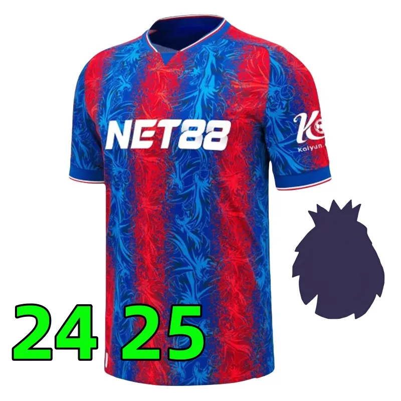 2025 Crystal Palace Soccer Jersey: Home, Away & Third Kit