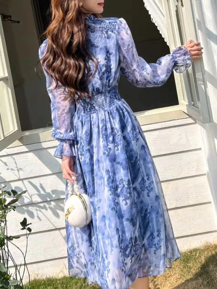 新品未使用Bluelea Jacquard long dress white36 Eco Britney Maxi Dress | Marciano