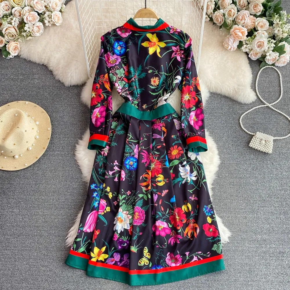 Floral shirt women's long sleeve midi dress red rose blue white porcelain pattern summer autumn large from Dhgate Basic & Casual Dresses - price 34.38 Floral shirt women's long sleeve midi dress red rose blue white porcelain pattern summer autumn large from Dhgate Basic & Casual Dresses - price 34.38