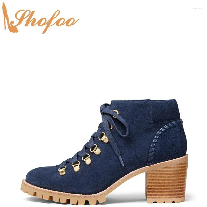 Navy blue bootie boots discount