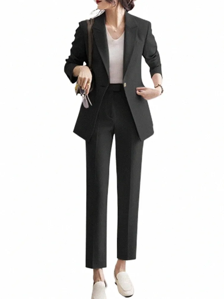 Zanzea Vintage OL Formal Tracksuit Set Solid Color Lg Sleeve Zanzea Vintage OL Formal Tracksuit Set Solid Color Lg Sleeve