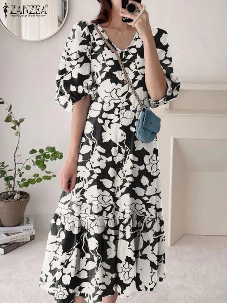 zanzea Women Hooded Maxi Dress Summer Puff Sleeve Ankle-Length Polyester Vintage from Dhgate Basic & Casual Dresses - price 38.73 zanzea Women Hooded Maxi Dress Summer Puff Sleeve Ankle-Length Polyester Vintage from Dhgate Basic & Casual Dresses - price 38.73