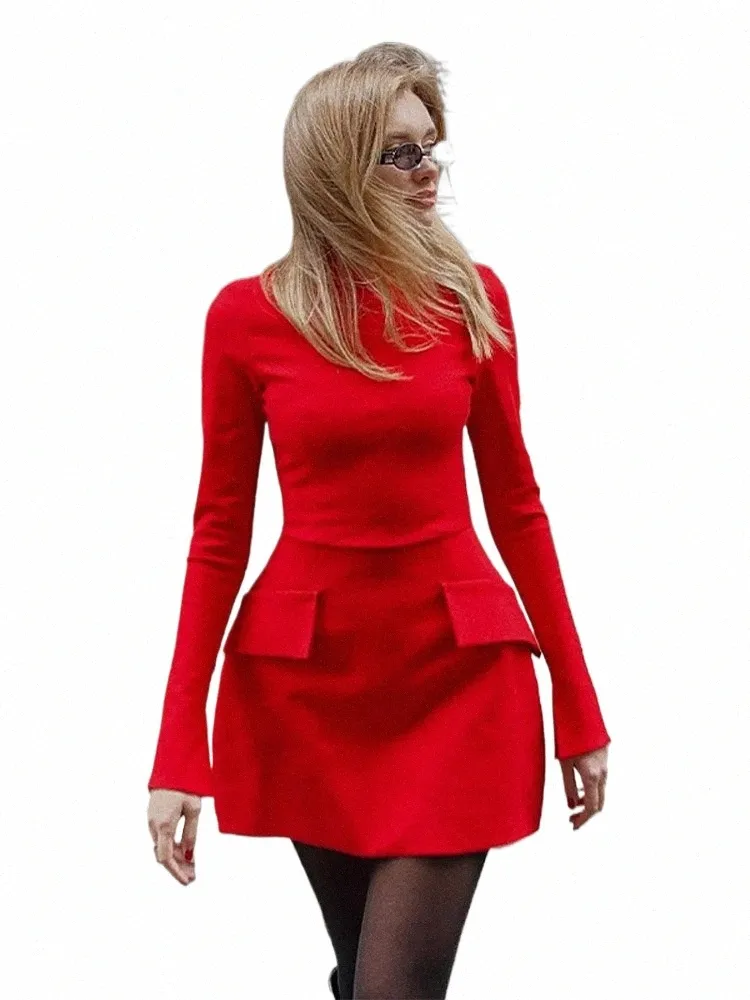 Sweet Elegant Solid Hollowed Out Half A Turtleneck A Line Dresses Sweet Elegant Solid Hollowed Out Half A Turtleneck A Line Dresses