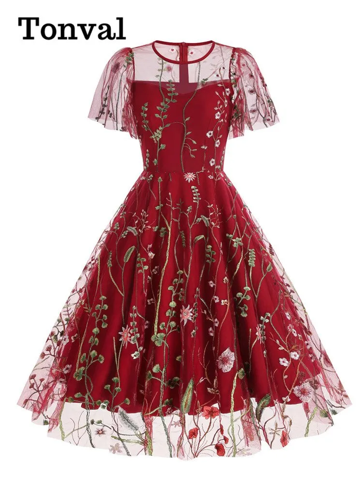 embroidered dresses for women Radiant Elegance White Embroidered Dress – Perfect for Unforgettable Moments #102-19 main image 1