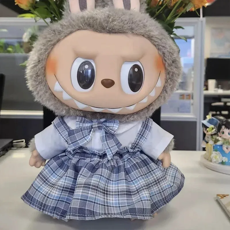 Labubu Time To Chill Doll 38cm Handmade Plush Pendant With Box