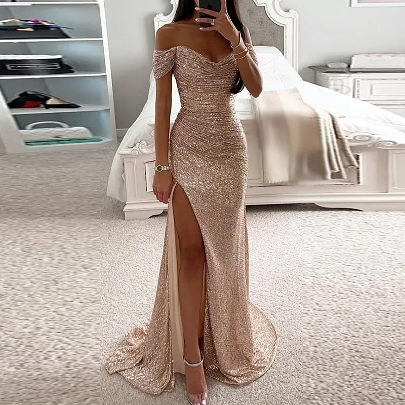 Glitzy maxi dresses sales