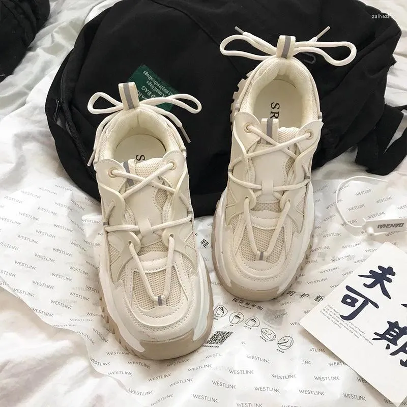 2024 Comfy Sneakers Retro High Rise Casual Shoes Thick Sole for All Day Comfort