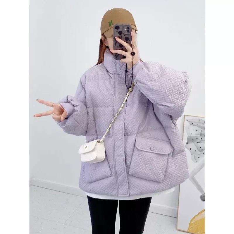 Petite cropped puffer jacket discount