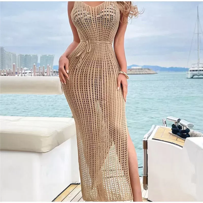 white christmas dresses Sexy See Through Rhinestone Club Split Dress Women Crystal Glitter Eve –  Mega Mart Center