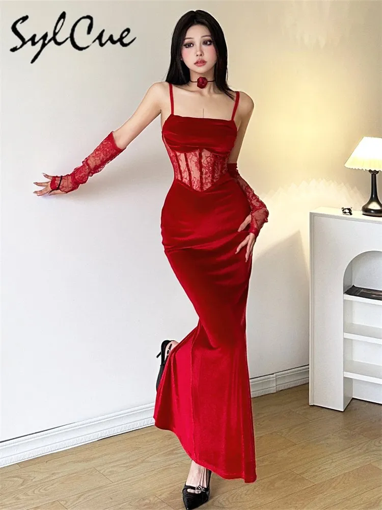 Winter Sisters Party Formal Elegant Ankle-Length Lace Dress with Hooded  Collar and Short Sleeves from Dhgate Basic & Casual Dresses - price 43.07