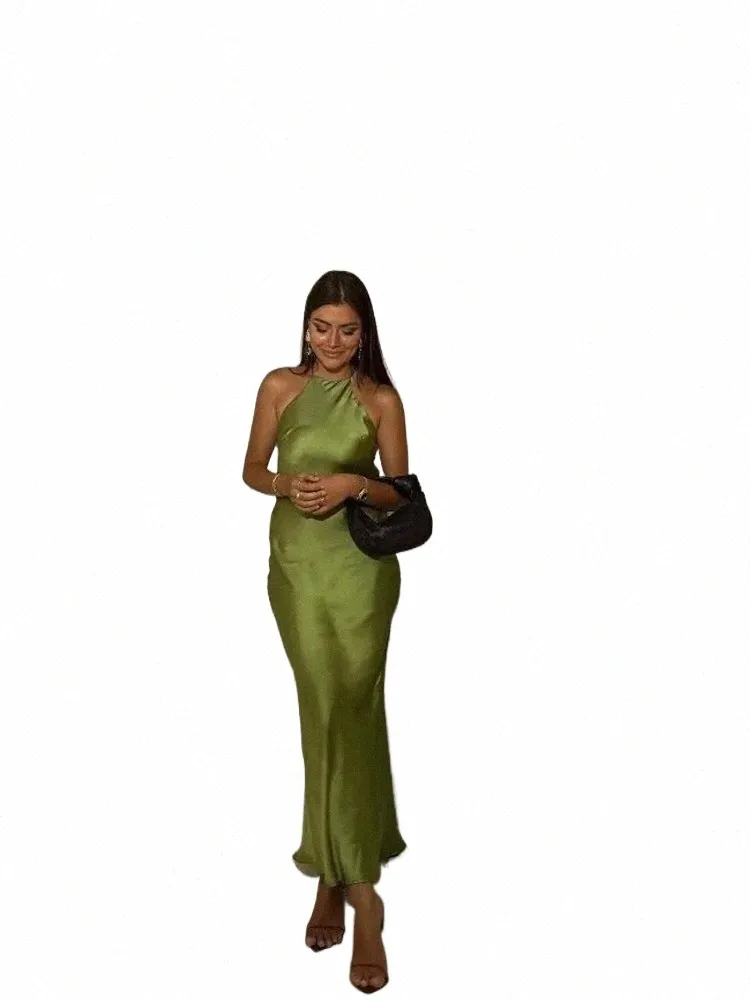 slim fit dress slacks Lyons High Halter Neck Mini Dress White main image 0