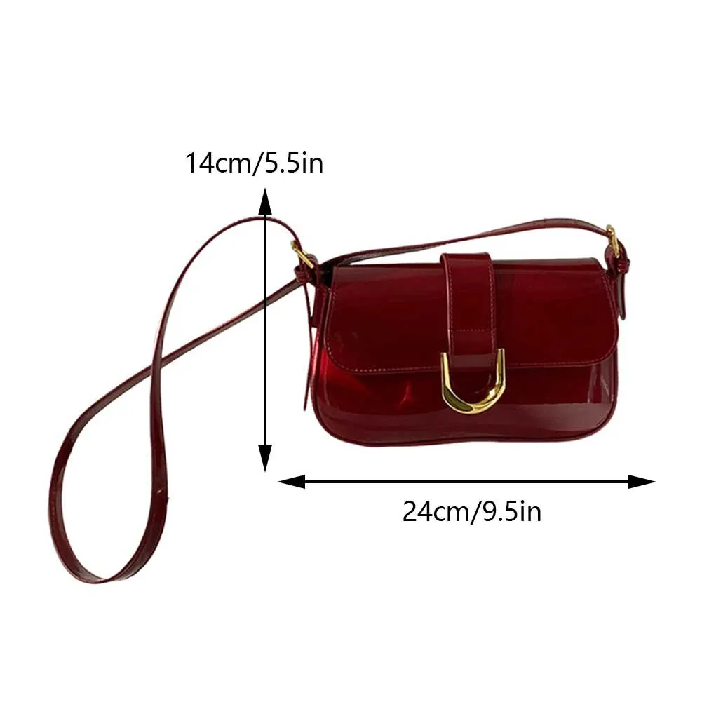 DHgate.com:Patent Leather Hobo Bag for Women, Adjustable DHgate.com:Patent Leather Hobo Bag for Women, Adjustable