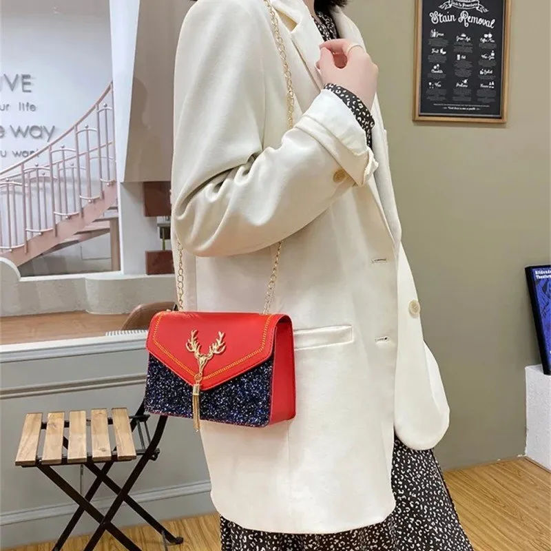 Trendy Womens Square Crossbody Bag - Chic Shoulder Underarm