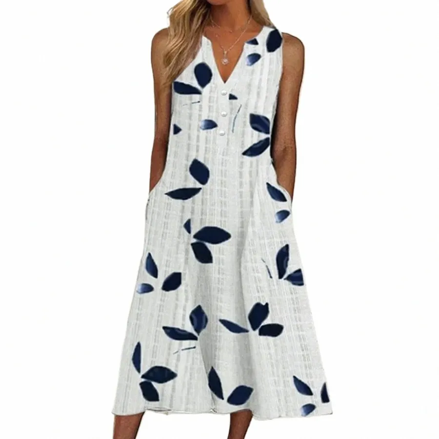 knee length dresses for ladies Pocket Dress