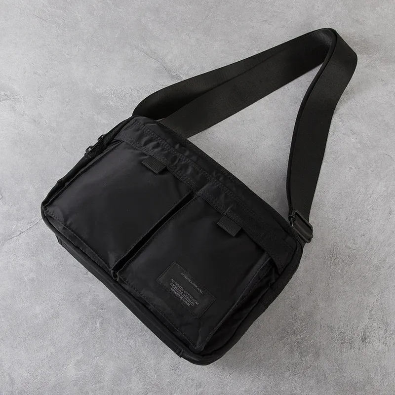 DHgate.com:Mens Japanese Style Crossbody Bag - Square