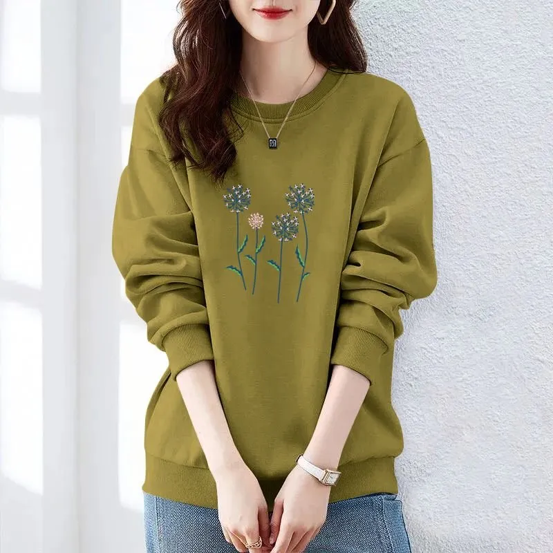 [  ]★韓国人気★Woman Basic Sweatshirt Setup UICIOP Korean Women's Sweater Academy Style V-Neck Letter