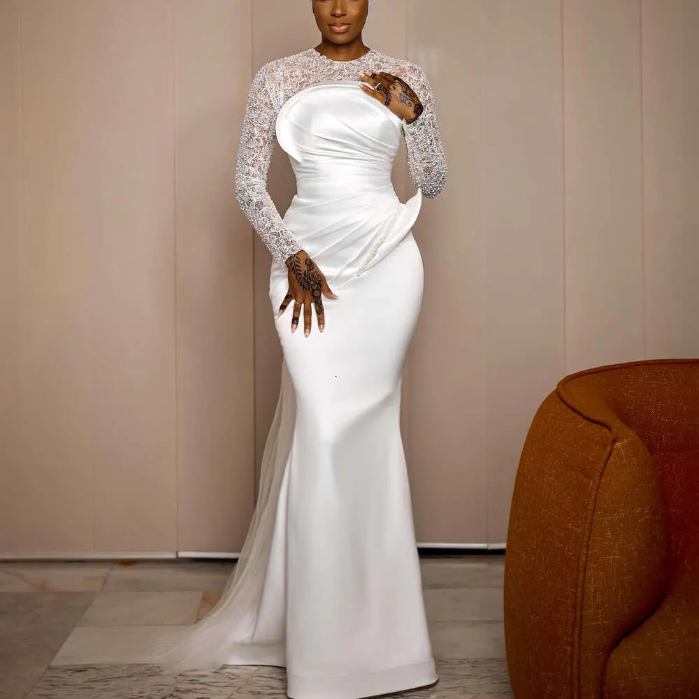 Party Dress Formal Plus Size White Dresses Lace Formal Gown White Scuba Dress Plus Size Aso Ebi White Mermaid Lace Bridal Gown With Party Dress Formal Plus Size White Dresses Lace Formal Gown White Scuba Dress Plus Size Aso Ebi White Mermaid Lace Bridal Gown With