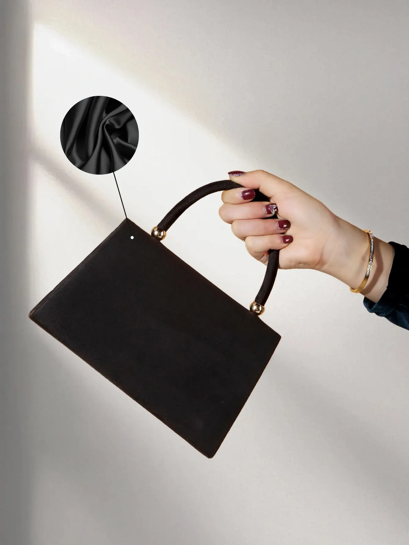 Sparkling Sequin Mini Bag - Glitter Evening Clutch, Luxury