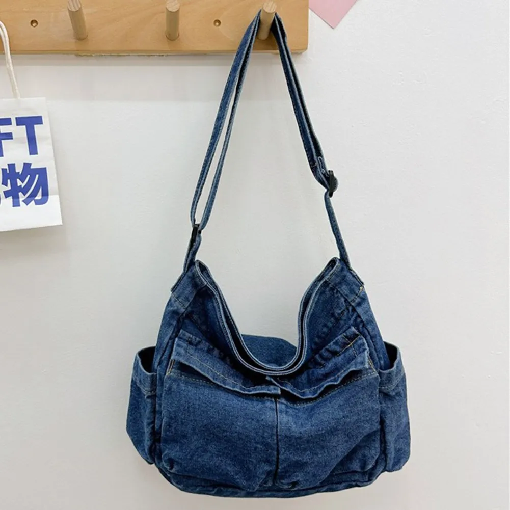 hobo-hobo123！♡ Canvas Hobo Bag, Shoulder Bag Unisex Canvas Crossbody Bag