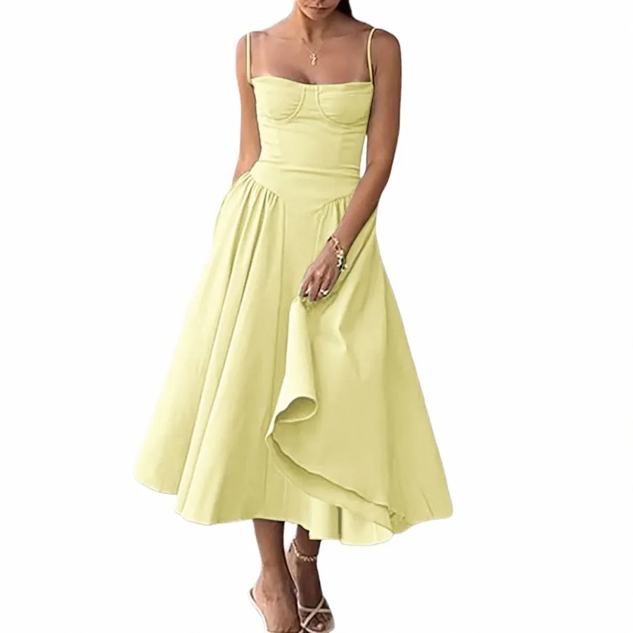 Yellow Women's Summer Dress Knee-Length A-Line Polyester with Hooded Collar  and Short Sleeves from Dhgate Urban Sexy Dresses - price 26.54