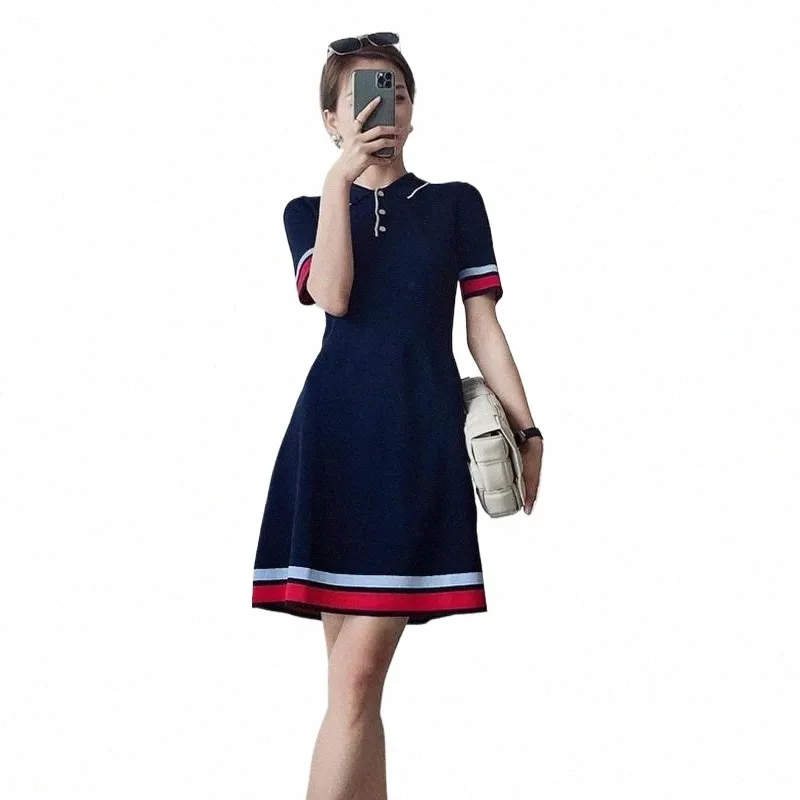 [Clove]★24SS★韓国大人気 ★Seersucker Polo Dress POLO DRESS – WHITE – Kokatoos