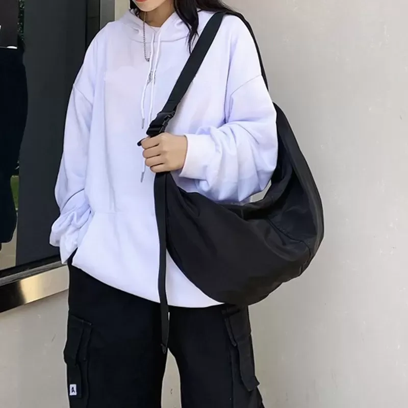 DHgate.com:Trendy Oxford Cloth Dumpling Bag - Large Capacity