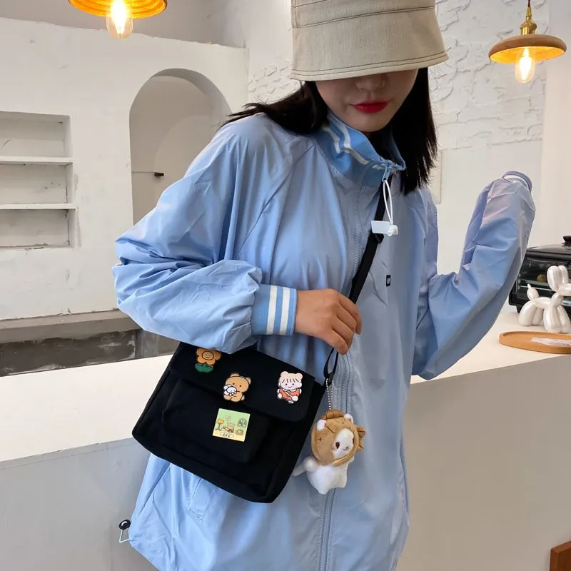 Bolsa De Lona Pequena Linda Bolsas De Bolsas De Color Cruzado Diagal Femenino Bolsos Para Ninas Bolsos Para Chicas Para Mujeres Bolsa Feminina Sac Q0uv De 5 92 DHgate
