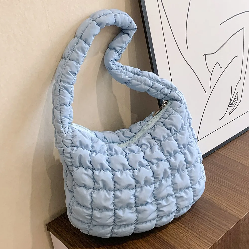 【Anyone more】Cloud Quilting Cross Bag DHgate.com:Quilted Cloud Crossbody Bag: Womens Pleated